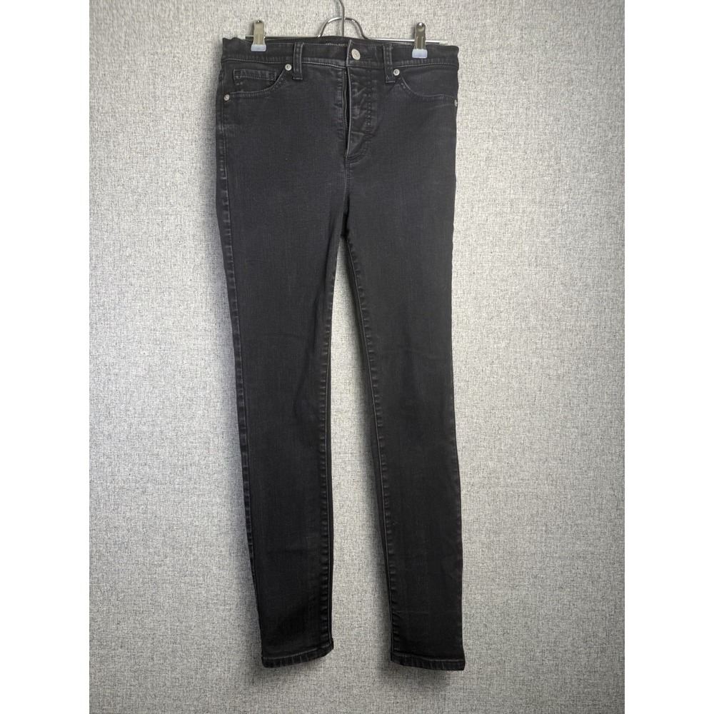Banana Republic Slim Fit Skinny Black Wash Universal Jean Stretch Denim 26-28/2